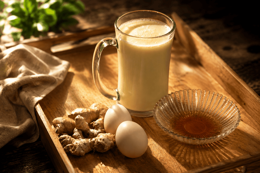 Susu Telur Madu Jahe